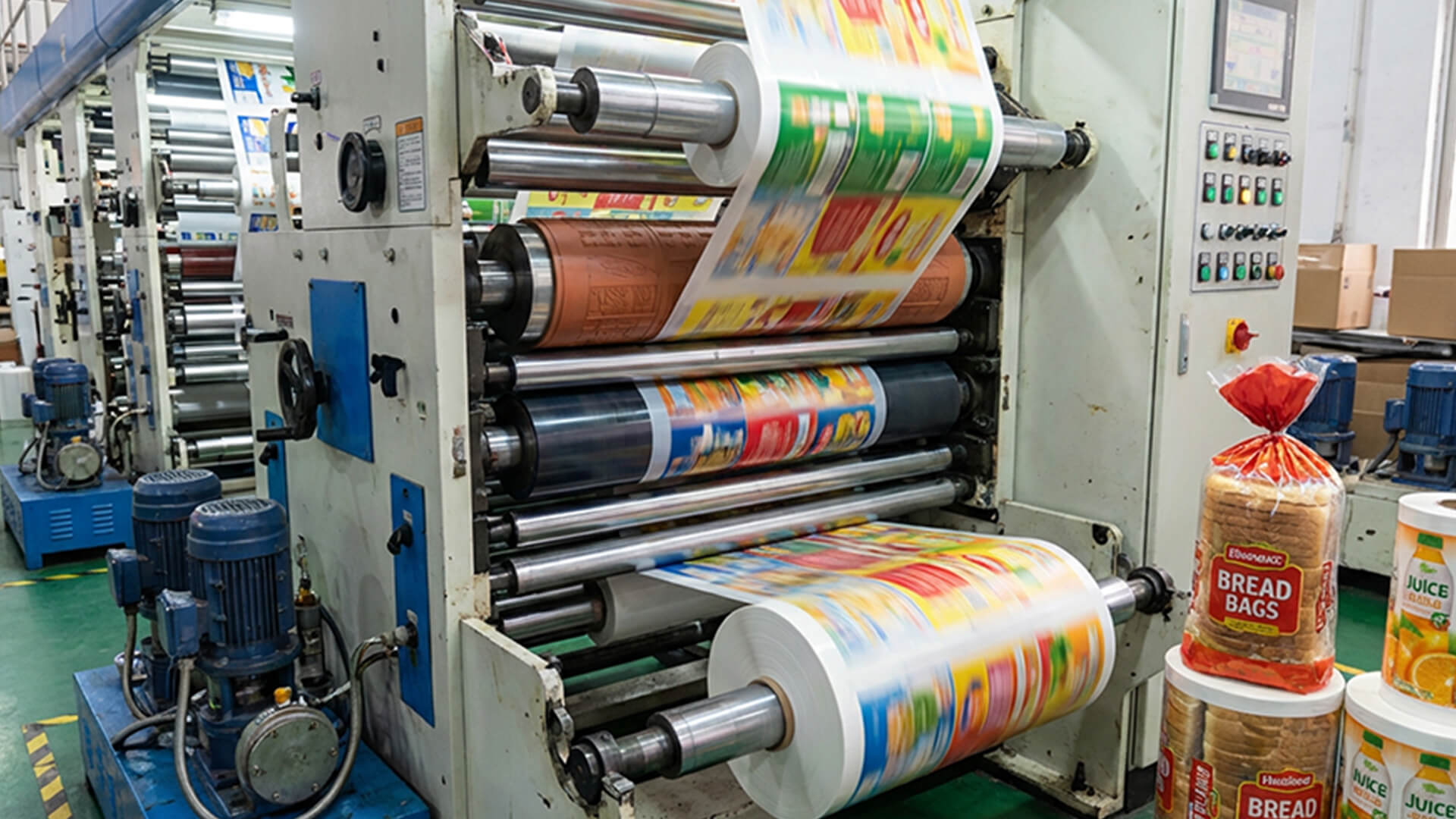 フレキソ印刷サンプル